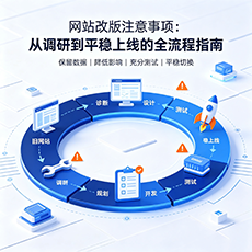 涉县建站-网站改版注意事项：从调研到平稳上线的全流程指南
