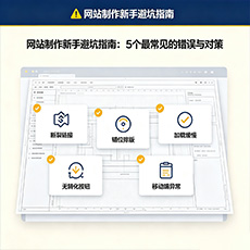 邯郸建站-网站制作新手避坑指南：5个最常见的错误与对策