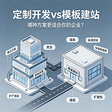 邯郸建站-定制开发vs模板建站：哪种方案更适合你的企业？