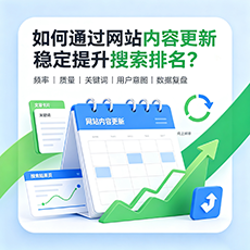 邯郸建站-如何通过网站内容更新稳定提升搜索排名？