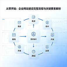 邯郸建站-从零开始:企业网站建设完整流程与关键要素解析